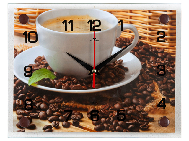 Часы настенные "Чашечка кофе" 2026-529 