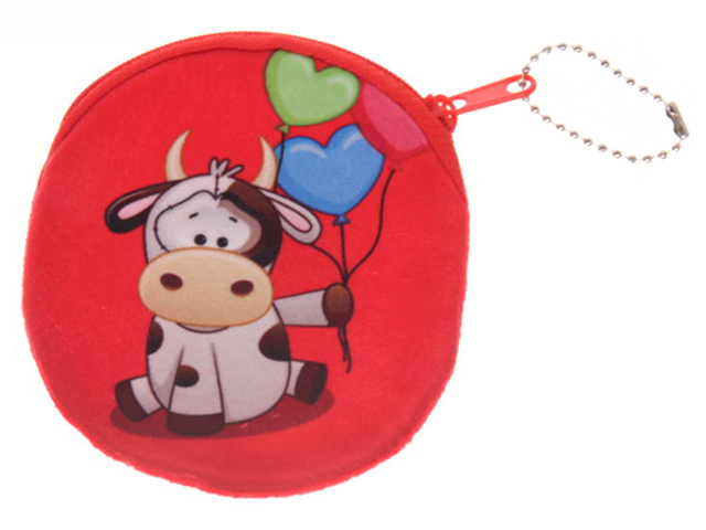 Кошелек "Бычок Бублик" d-10см