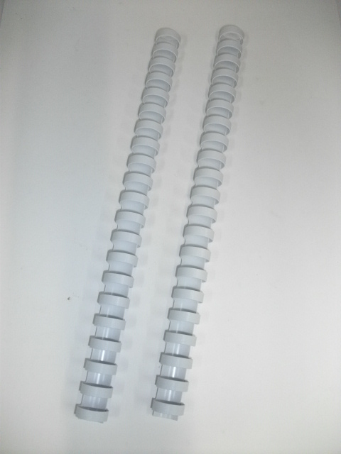 Пружина для переплета d=12 мм пластиковая, прозрачная
