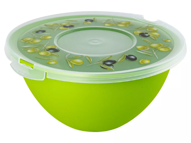 Миска "Fresh" 2л, олива