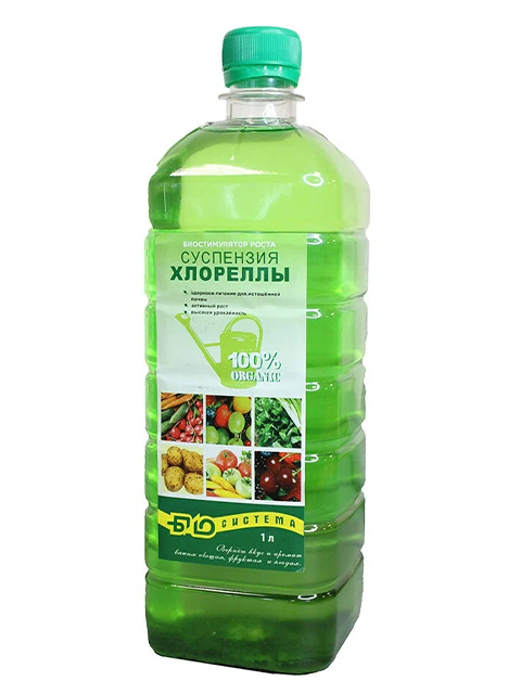 Суспензия хлореллы, 1л 