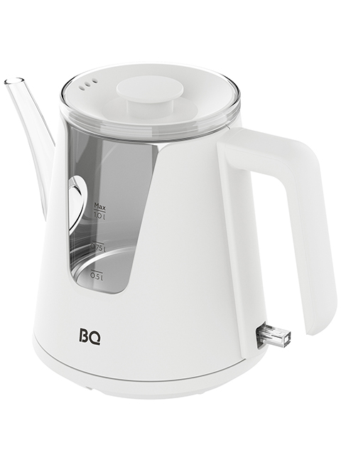 Чайник электрический BQ КТ0046DW, 1л, 2200Вт, белый