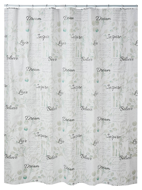 Штора д/ванной комнаты VETTA "Dream and Love" 180х180см, ПЕВА