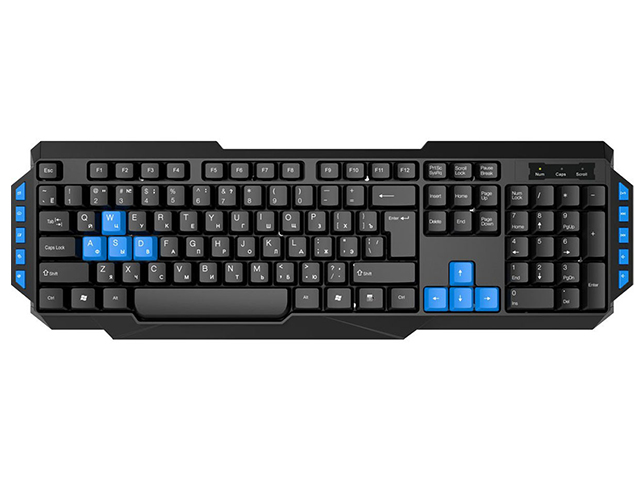 Клавиатура беспроводная Smart Buy "ONE 231" мультимедийная, черная