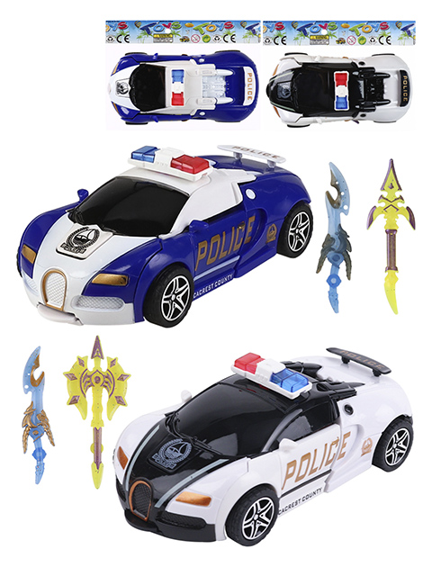 Игрушка "Робот-машина. Полицейская" в пакете