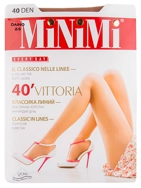 Колготки женские MiNiMi "Vittoria 40" Daino 2-S