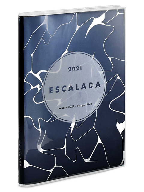 Еженедельник датированный А5 80 листов Феникс+ "Escalada 2021. Абстракция" пвх, мягкий переплет
