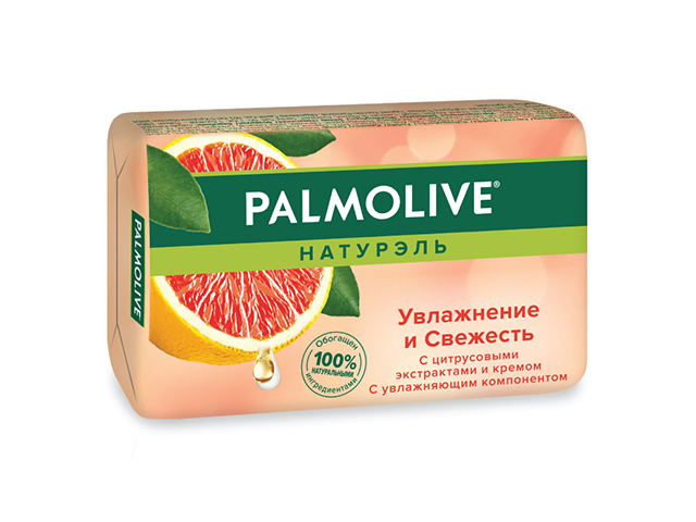 Мыло туалетное Palmolive "Увлажнение и свежесть" Цитрусовые экстракты 90г