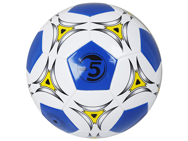 Мяч футбольный 32 панели, PVC 2 подслоя, размер 5, микс 260гр.