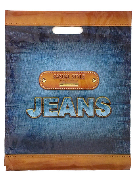 Пакет "проруб" 38х47+6 "Jeans"