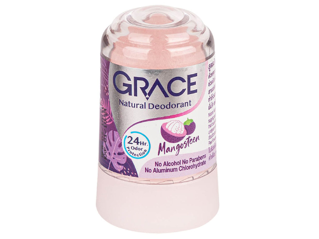 Дезодорант женский 70 г Grace Mineral кристаллиеский с мангостином