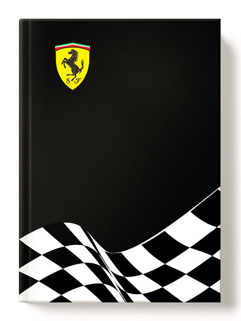 Записная книжка А5 96 листов Академия Холдинг "Ferrari", интегральная обложка