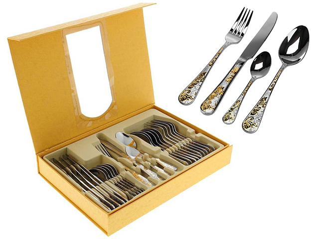Набор столовых приборов "MAYER & BOCH" 24 предмета, в подарочной упаковке