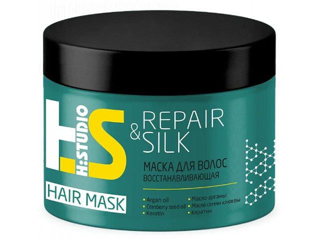 Маска для восстановления волос "H:Studio. Repair&Silk",  300г.