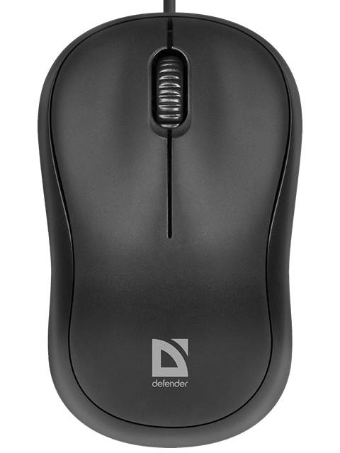 Мышь DEFENDER PATCH MS-759 проводная, черная