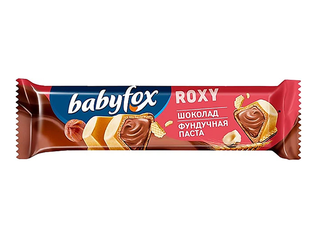 Батончик "Baby Fox Roxy", вафельный, ореховый, 18,2 г