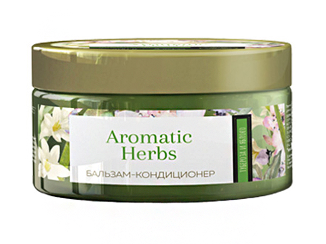 Бальзам-кондиционер Romax "Aromatic Herbs" тубероза и яблоко, для сухих и ломких волос, 300г