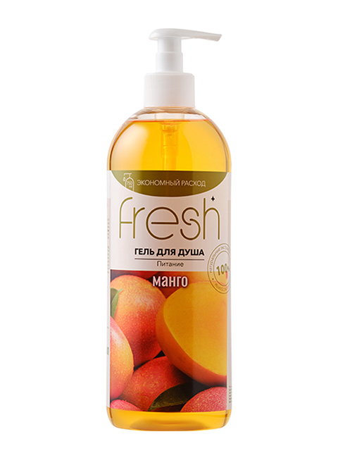 Гель для душа "Fresh" питание, манго, 750мл