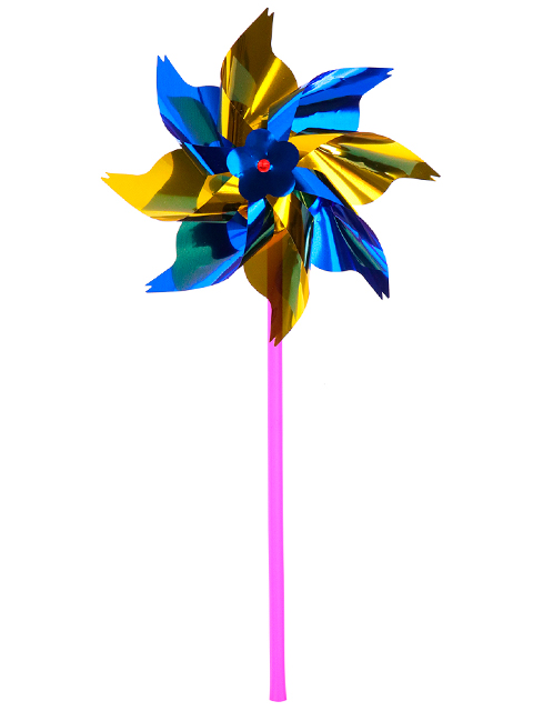 Игрушка "Ветерок", 28 см, 1 цветок, в пакете