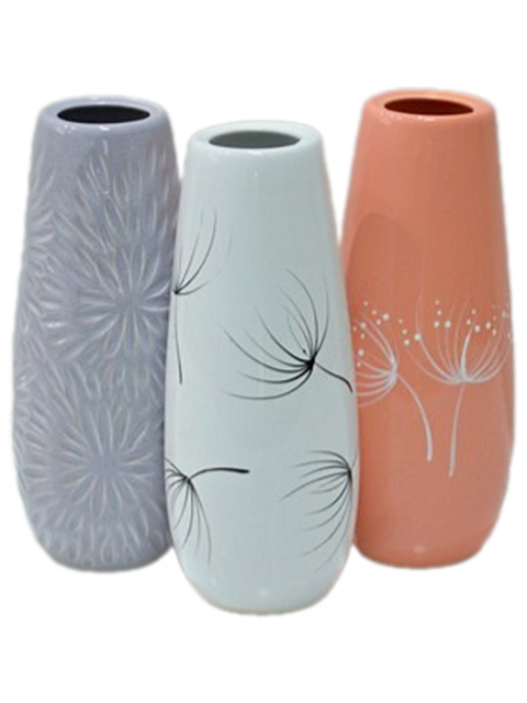 Ваза настольная "Конус малый" цветной в ассортименте