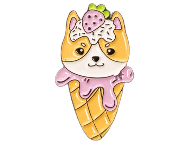 Значок "Icedog" металл