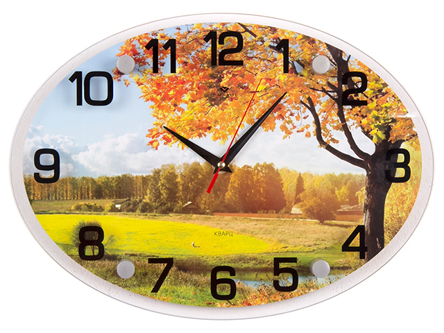 Часы настенные "Осень в парке" 2434-65 (10)