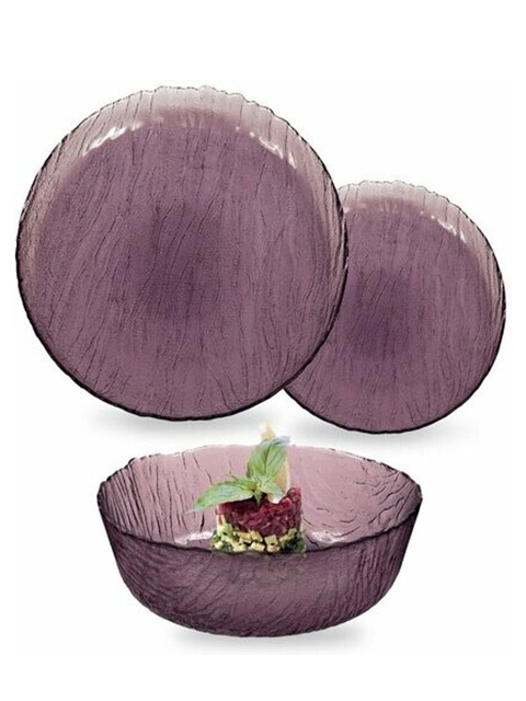 Набор столовый "Luminarc. Volkano Lilac" 18 предметов