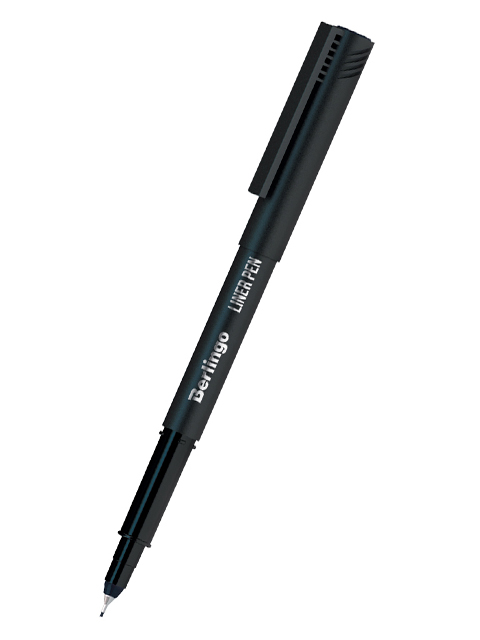 Ручка капиллярная Berlingo "Liner Pen" 0,4 мм, черная