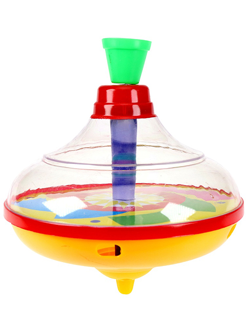 Игрушка "Юла цветная" 14см