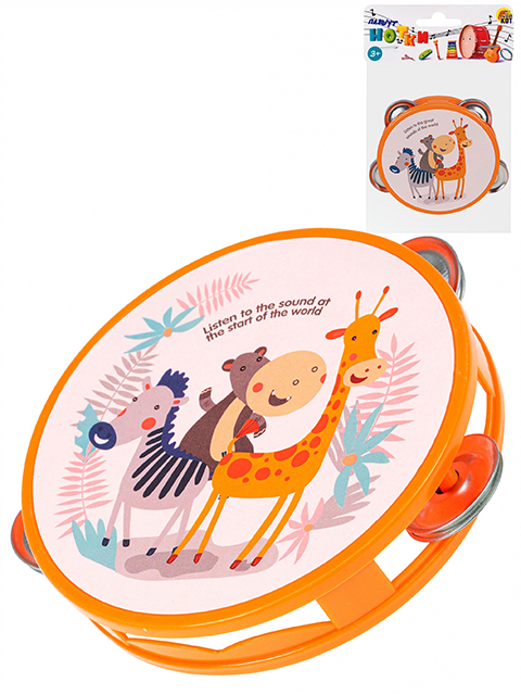 Музыкальный инструмент "Бубен. Музыкальные друзья"