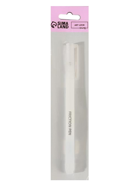 Ручка для ткани термоисчезающая, цвет белый