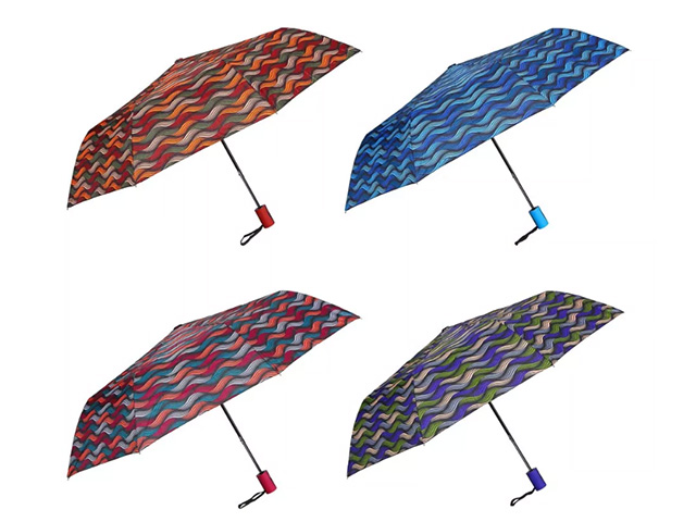 Зонт универсальный, полуавтомат, 8 спиц, d=55см, полиэстер