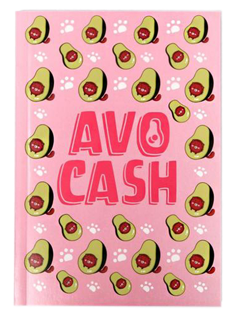 Умный блокнот А6+, 68 листов "AVO CASH", интегральная обложка