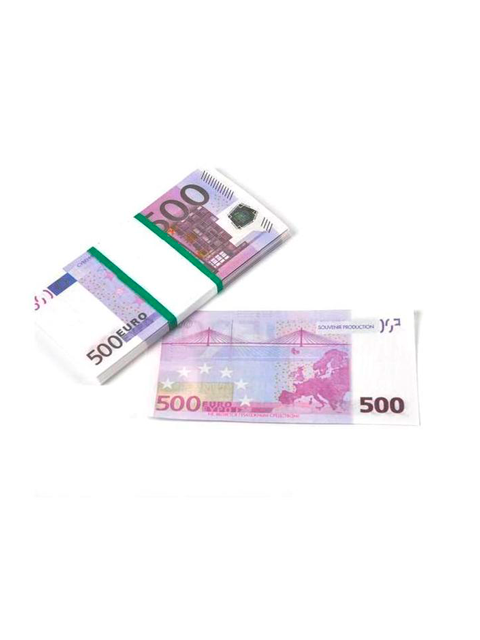 Шуточные (сувенирные) деньги "500 Евро"