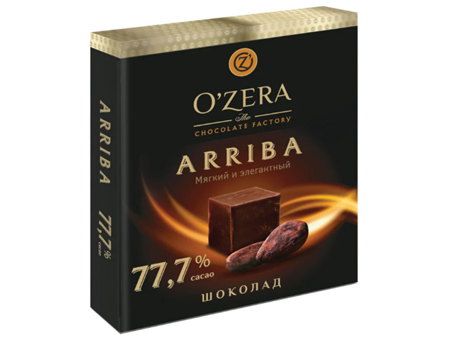Шоколад O`ZERA "Arribal" 90 г, горький