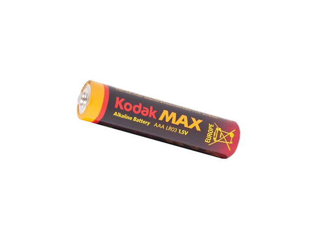 Батарейка щелочная (мизинчиковая) Kodak MAX SUPER LR03 (1 шт.) блистер