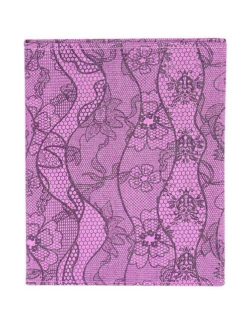 Дневник универсальный Канцбург "Кружево" твердая обложка, фиолетовый