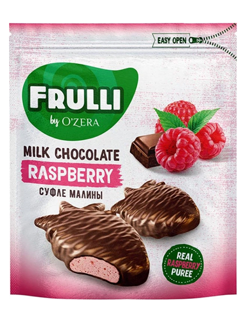 Шоколадные конфеты "OZera" суфле со вкусом малины, 125 г