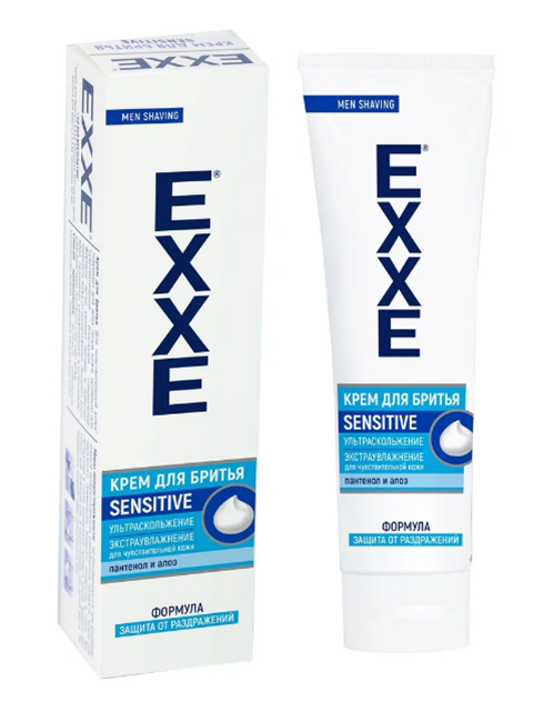 Крем для бритья 100 мл EXXE "Sensitive" для чувствительной кожи
