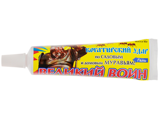 Великий воин ГЕЛЬ 80г (ВХ) (МУРАВЬИ) НОВЫЙ