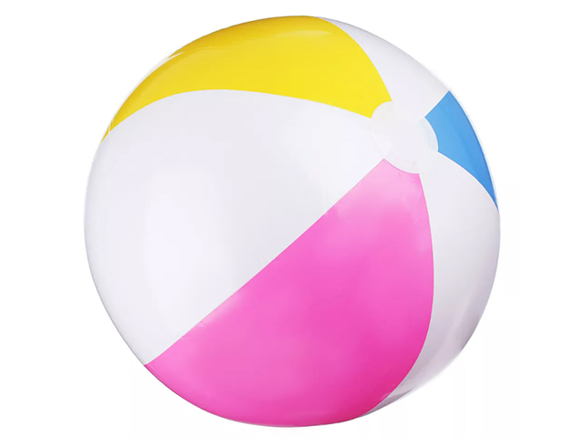 Мяч пляжный надувной INTEX "Дольки" 61см