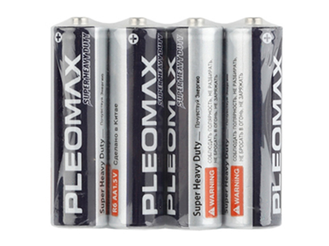 Батарейка солевая (мизинчиковая) SAMSUNG Pleomax R03 (4 шт) блистер, кор. (12 уп) 