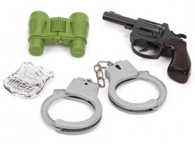 Игровой набор "Полиция" 4 предмета, в пакете