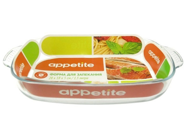 Форма для запекания "Appetite" прямоугольная, 28х18х5см, V-1,5л