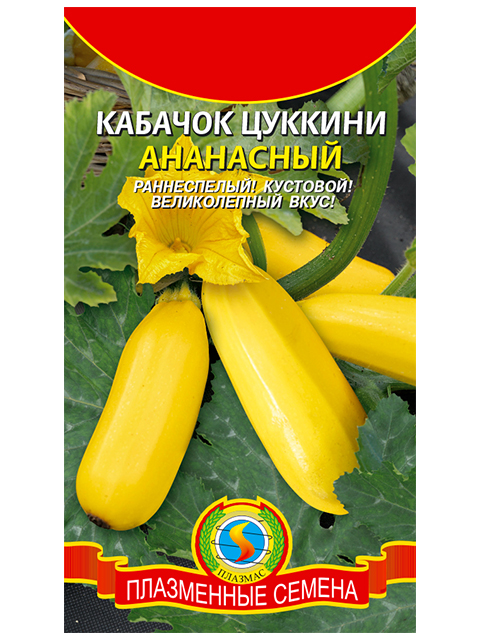 Кабачок Ананасный, цуккини, ц/п, Плазмас