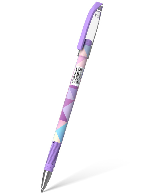 Ручка шариковая Erich Krause "Color Touch. Magic Rhombs" 0,7 мм, синяя