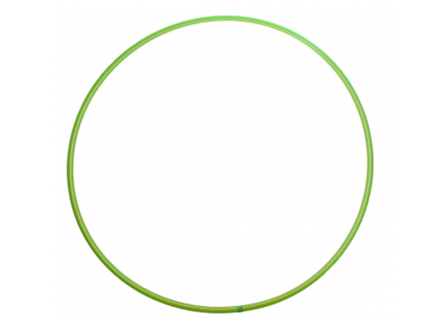 Обруч Absolute Champion пластиковый d=890 мм, лайм (зеленый)