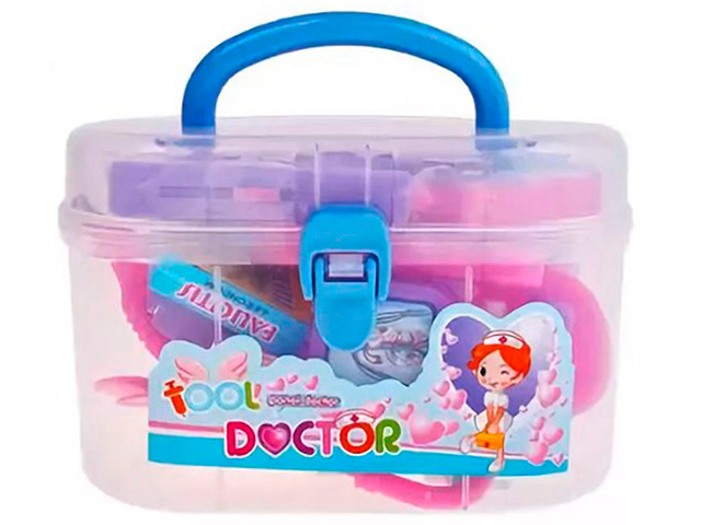 Игровой набор доктора "Маленький доктор 1", 14 предметов, в чемоданчике