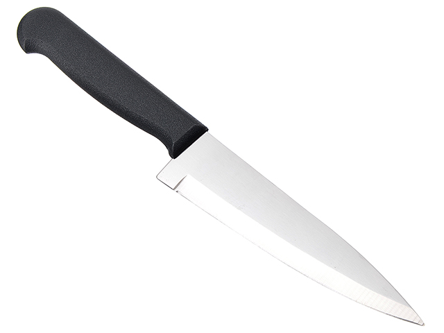 Нож кухонный "Мастер" 15см, пластиковая ручка