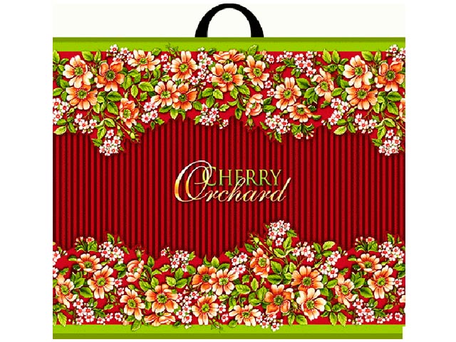 Пакет "петля" 60*50+6 "Cherry Orchard"